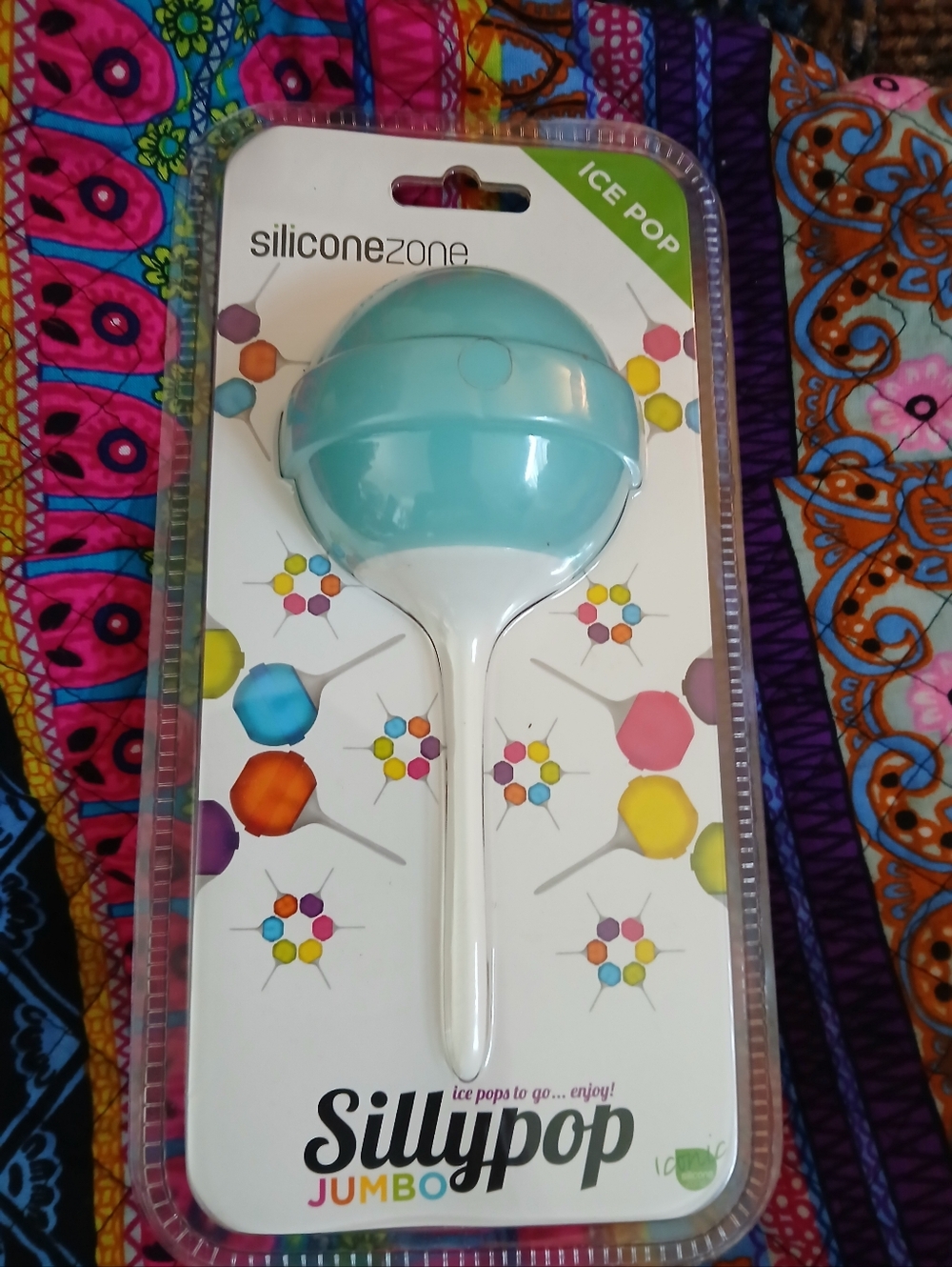 Sillypop Jumbo Ice Pop Mold Reusable Silicone Zone Pop Maker - Picture 3 of 4
